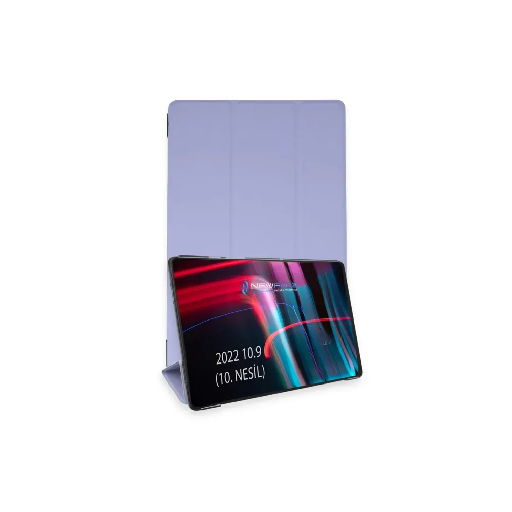 Newface Ipad 2022 10.9 (10.nesil) Kılıf Tablet Smart Kılıf - Lila