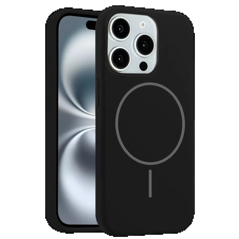 Joko Iphone 14 Pro Max Kılıf Jully Magsafe Kapak - Siyah