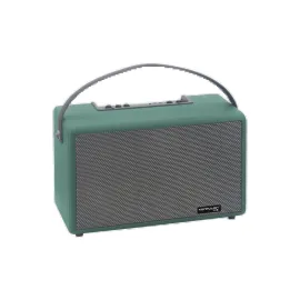 Konfulon F32 2x50W Sürücülü 2 Adet Mikrofonlu BT 5.2 Kablosuz Hoparlör - Yeşil