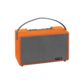 Konfulon F32 2x50W Sürücülü 2 Adet Mikrofonlu BT 5.2 Kablosuz Hoparlör - Turuncu