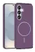 Joko Samsung Galaxy S25 Broş Magsafe Kapak - Mor