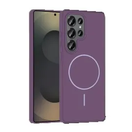 Joko Samsung Galaxy S25 Ultra Broş Magsafe Kapak - Mor