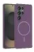 Joko Samsung Galaxy S25 Ultra Broş Magsafe Kapak - Mor