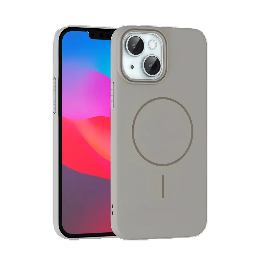 Joko Iphone 15 Plus Broş Magsafe Kapak - Titan Gri