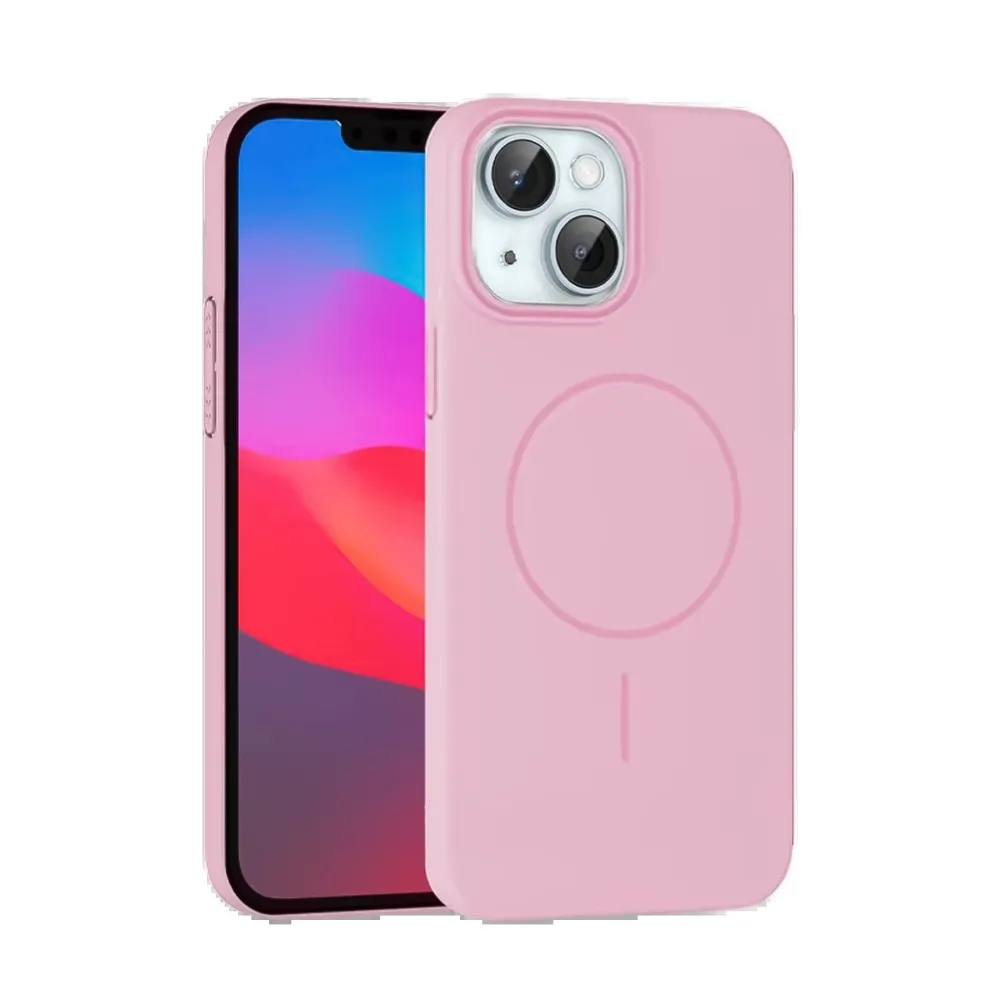 Joko Iphone 15 Plus Broş Magsafe Kapak - Pembe