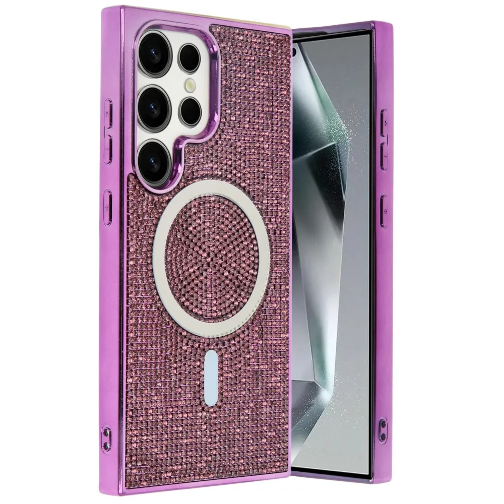 Joko Samsung Galaxy S25 Ultra Helen Magsafe Kapak - Derin Mor