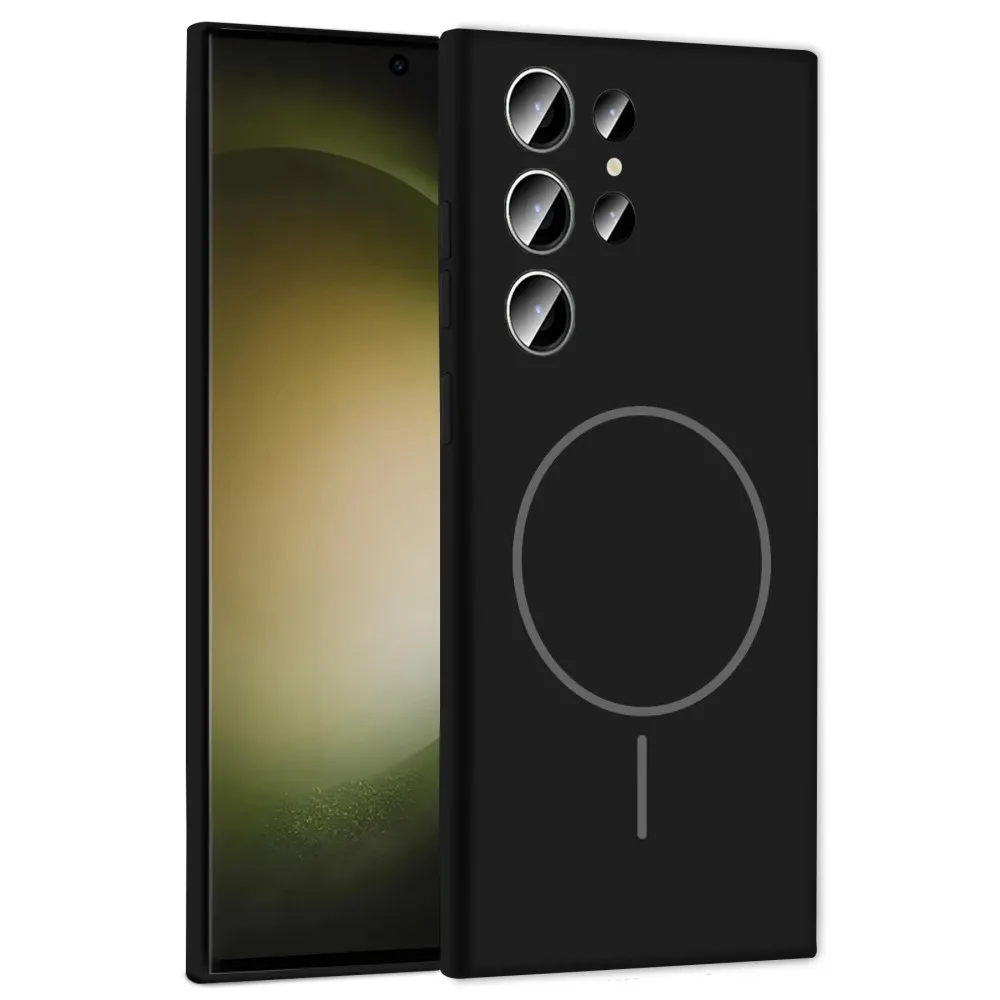 Joko Samsung Galaxy S23 Ultra Kılıf Jully Magsafe Kapak - Siyah