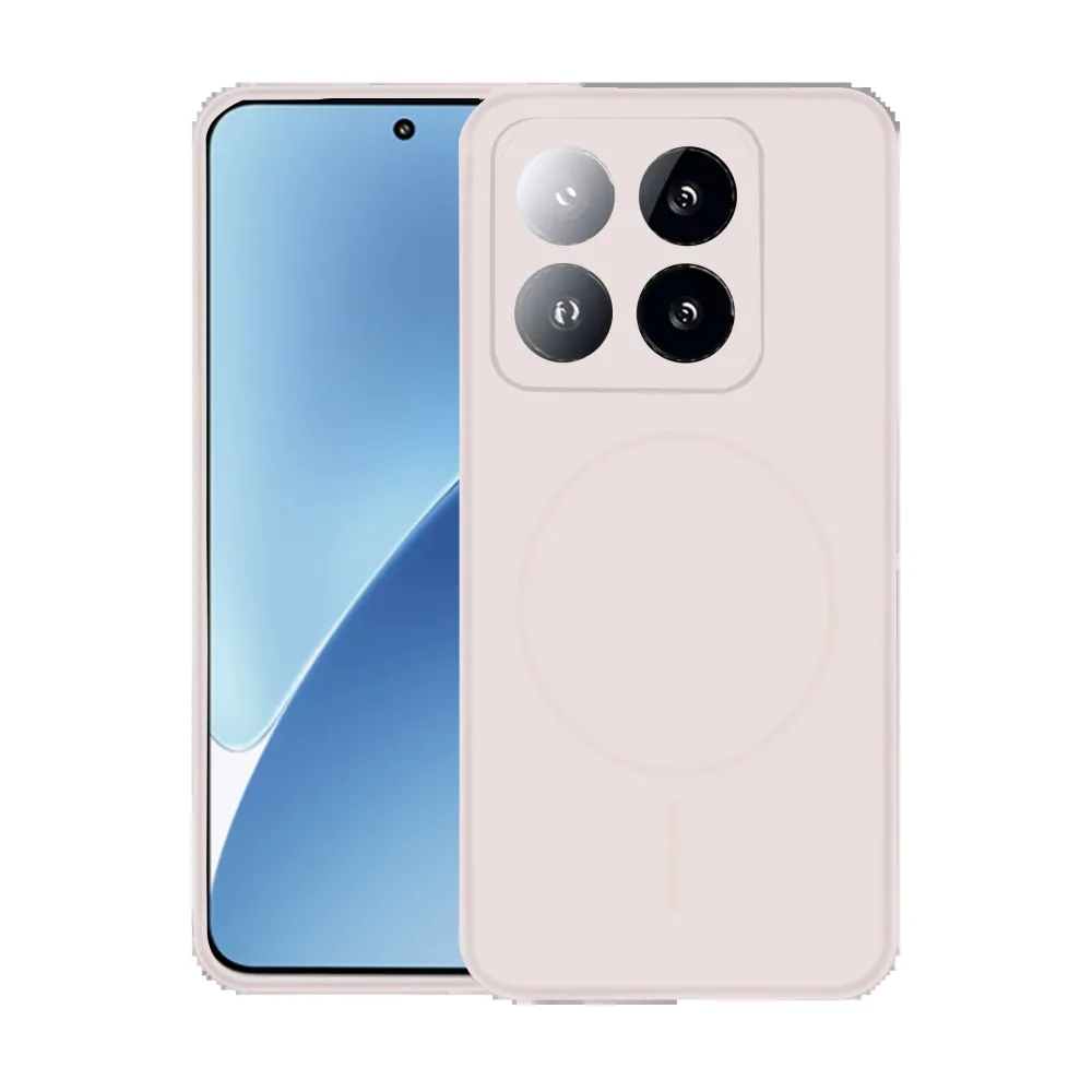 Joko Xiaomi Mi 14T Pro Kılıf Jully Magsafe Kapak - Pudra