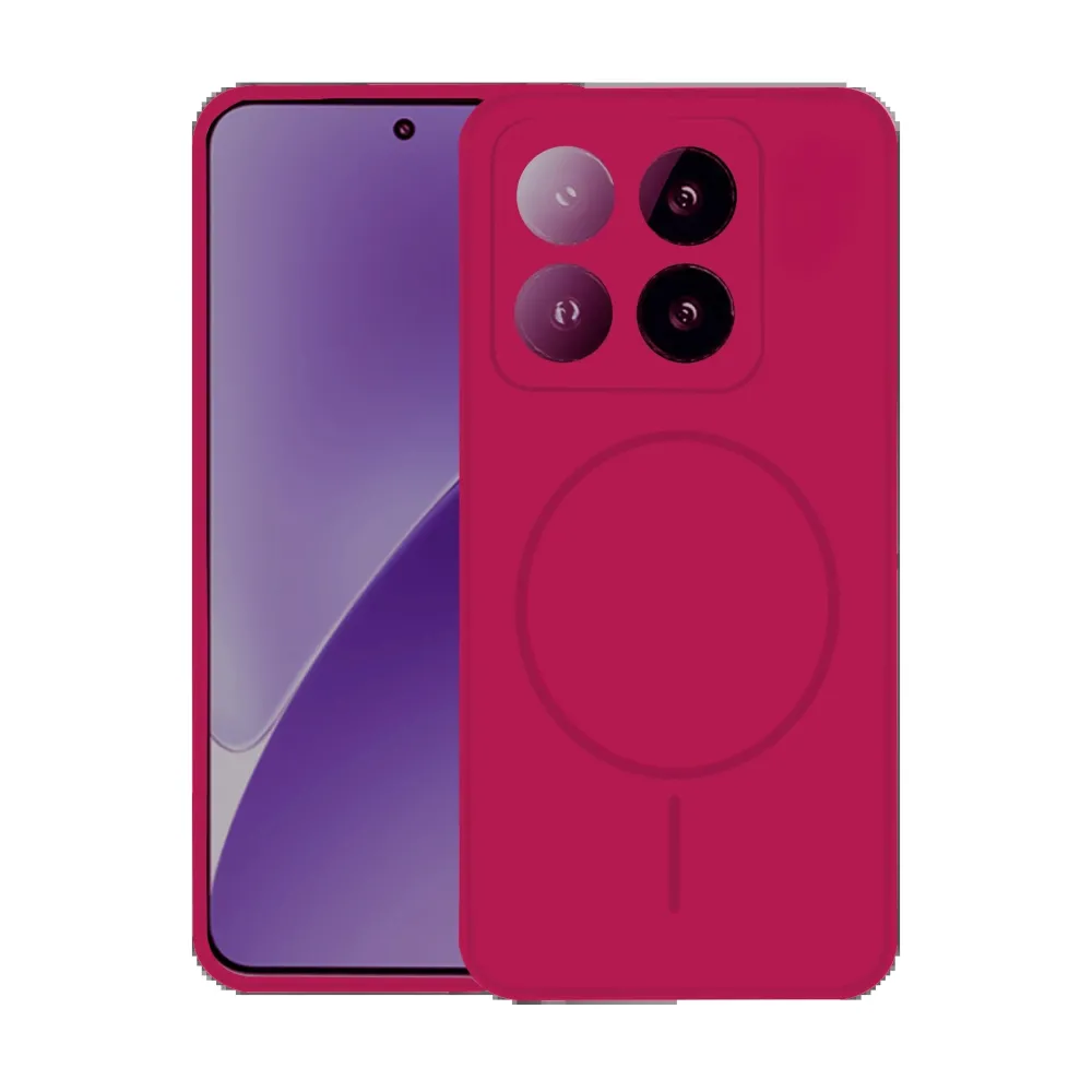Joko Xiaomi Mi 14T Pro Kılıf Jully Magsafe Kapak - Fuşya