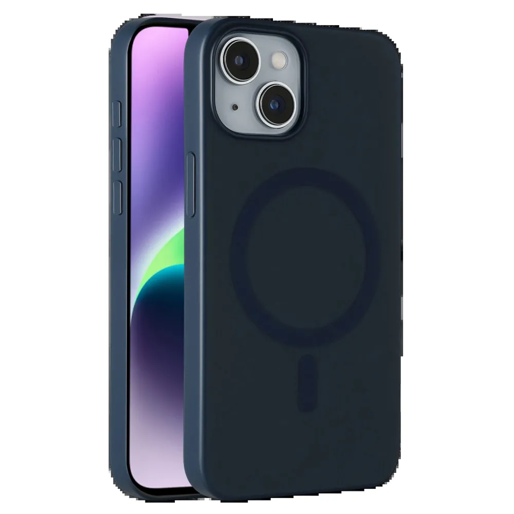 Joko Apple iPhone 14 Tuna PC Slim Magsafe Kapak - Lacivert