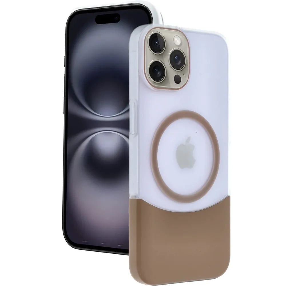 Joko Apple Iphone 15 Pro Max Velar Magsafe Kapak - Çöl Titanyum