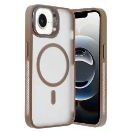 Joko Iphone 16E Flet Lens Magsafe Kapak - Gold