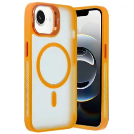 Joko Iphone 16E Flet Lens Magsafe Kapak - Turuncu