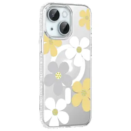 Joko Apple Iphone 15 Floral Magsafe Kapak - Sarı