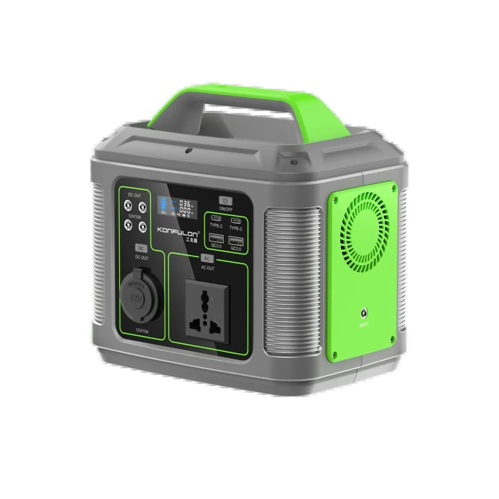 Konfulon Cn04 Powerbank 300W 60.000 Mah 5W Led Işıklı Kamp Şarj Pd 60W - Gri