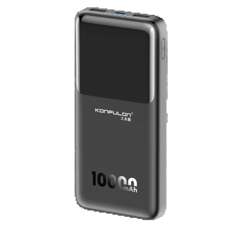 Konfulon A35 10.000 mAh 15W Mini Powerbank - Siyah
