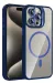 Joko Apple Iphone 14 Pro Max Remim Lensli Magsafe Standlı Kapak - Lacivert