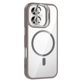 Joko Apple Iphone 16 Remim Lensli Magsafe Standlı Kapak - Titan Gri