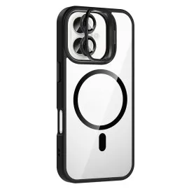 Joko Apple Iphone 16 Plus Remim Lensli Magsafe Standlı Kapak - Siyah