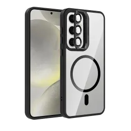 Joko Samsung Galaxy S25 Remim Lensli Magsafe Standlı Kapak - Siyah