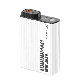 Konfulon A40Q 10.000 mAh PD 20W Mini Powerbank - Siyah-Beyaz