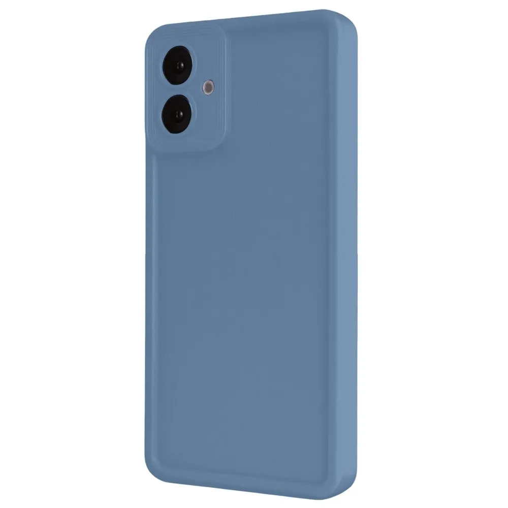 Newface Samsung Galaxy A07 Viera Silikon - Mavi
