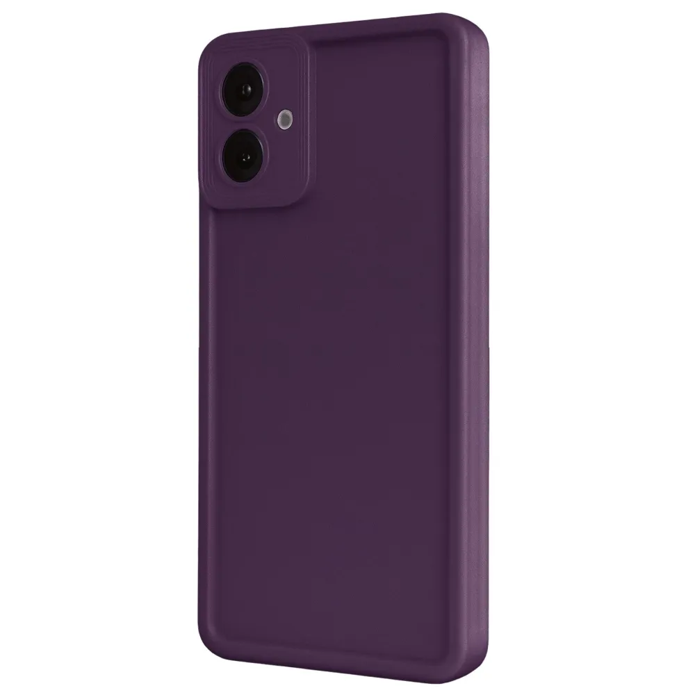 Newface Samsung Galaxy A07 Viera Silikon - Mürdüm
