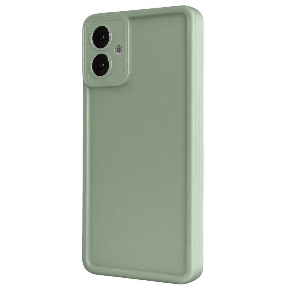 Newface Samsung Galaxy A07 Viera Silikon - Açık Yeşil