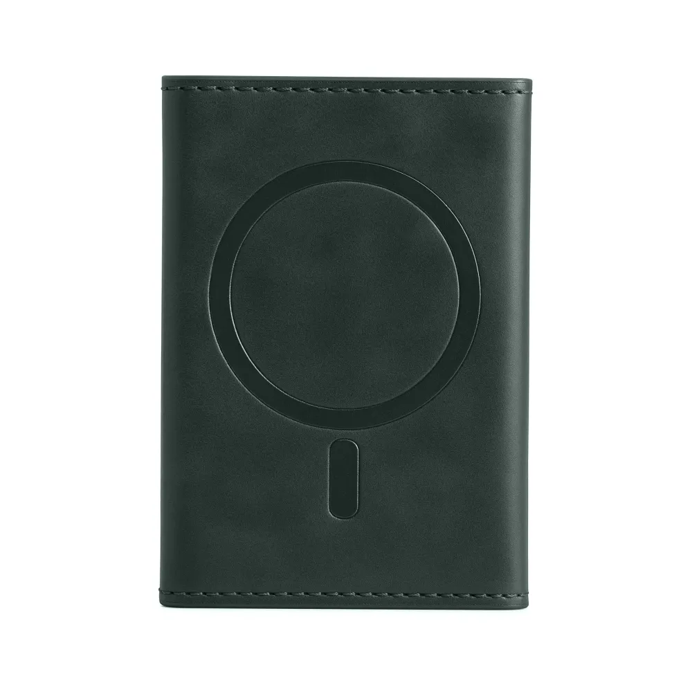 Joko Tema Magsafe Deri Kartlık - Yeşil