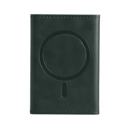 Joko Tema Magsafe Deri Kartlık - Yeşil