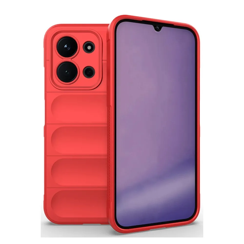 Newface Xiaomi Redmi 15C 4G Optimum Silikon - Kırmızı