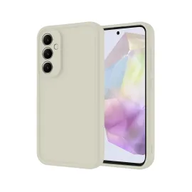 Newface Samsung Galaxy A17 5G Viera Silikon - Krem