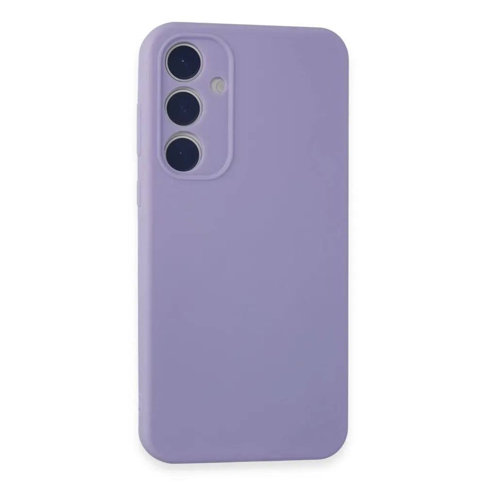 Newface Samsung Galaxy A55 5G Kılıf First Silikon - Lila