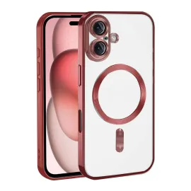 Newface Apple Iphone 17 Kross Magneticsafe Kapak - Kırmızı