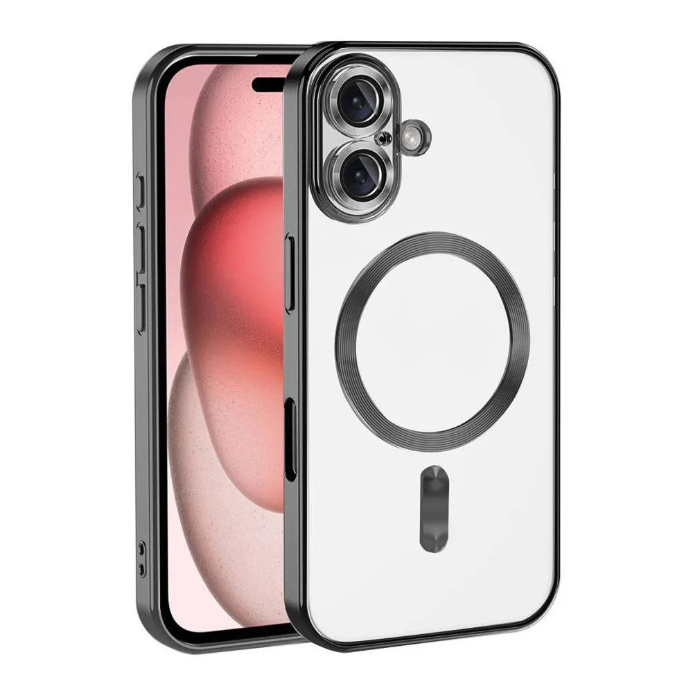 Newface Apple Iphone 17 Kross Magneticsafe Kapak - Siyah