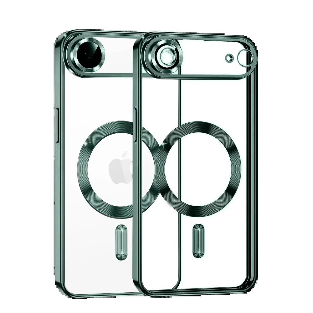 Newface Apple Iphone 17 Air Kross Magneticsafe Kapak - Koyu Yeşil