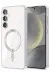 Newface Samsung Galaxy A55 5G Kross Magneticsafe Kapak - Gümüş