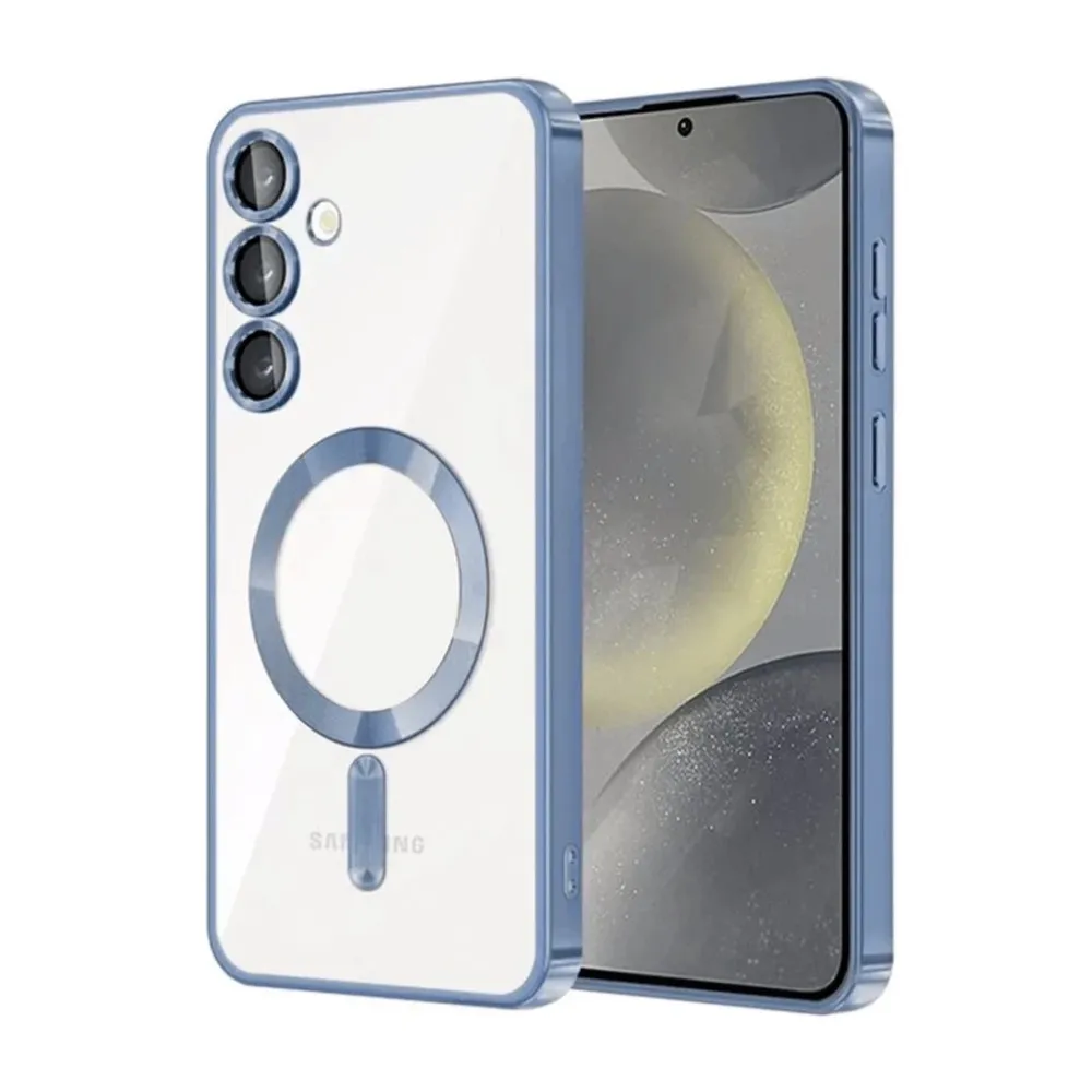 Newface Samsung Galaxy A55 5G Kross Magneticsafe Kapak - Sierra Blue
