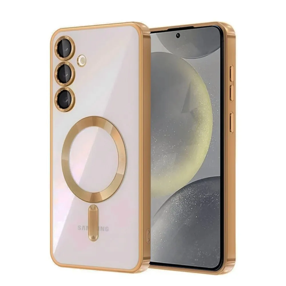 Newface Samsung Galaxy A55 5G Kross Magneticsafe Kapak - Çöl Titanyum