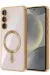 Newface Samsung Galaxy A55 5G Kross Magneticsafe Kapak - Çöl Titanyum