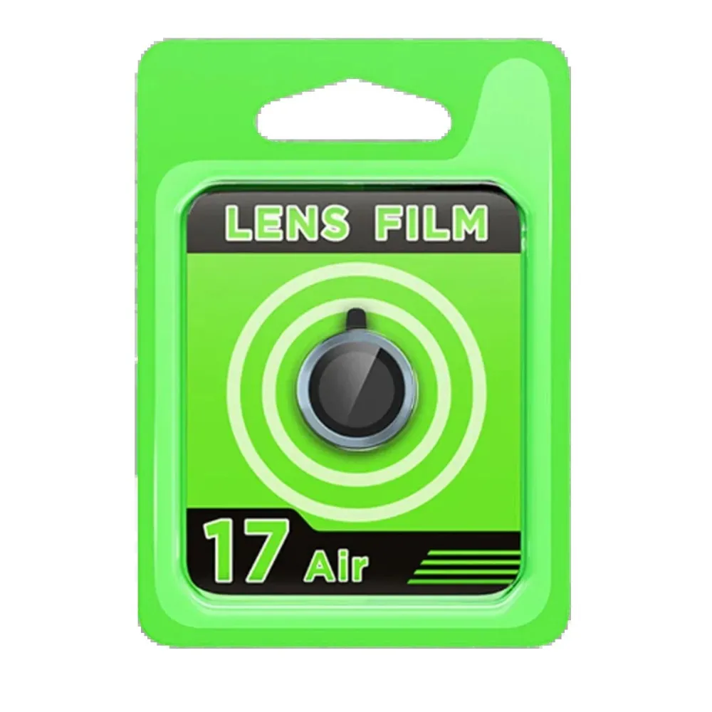 Newface Apple Iphone 17 Air Raze Metal Kamera Lens - Mavi