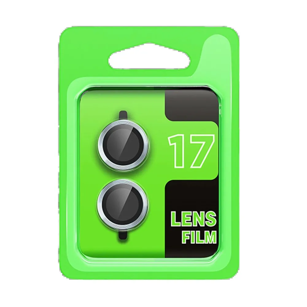 Newface Apple Iphone 17 Raze Metal Kamera Lens - Açık Mavi