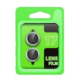 Newface Apple Iphone 17 Raze Metal Kamera Lens - Açık Mavi