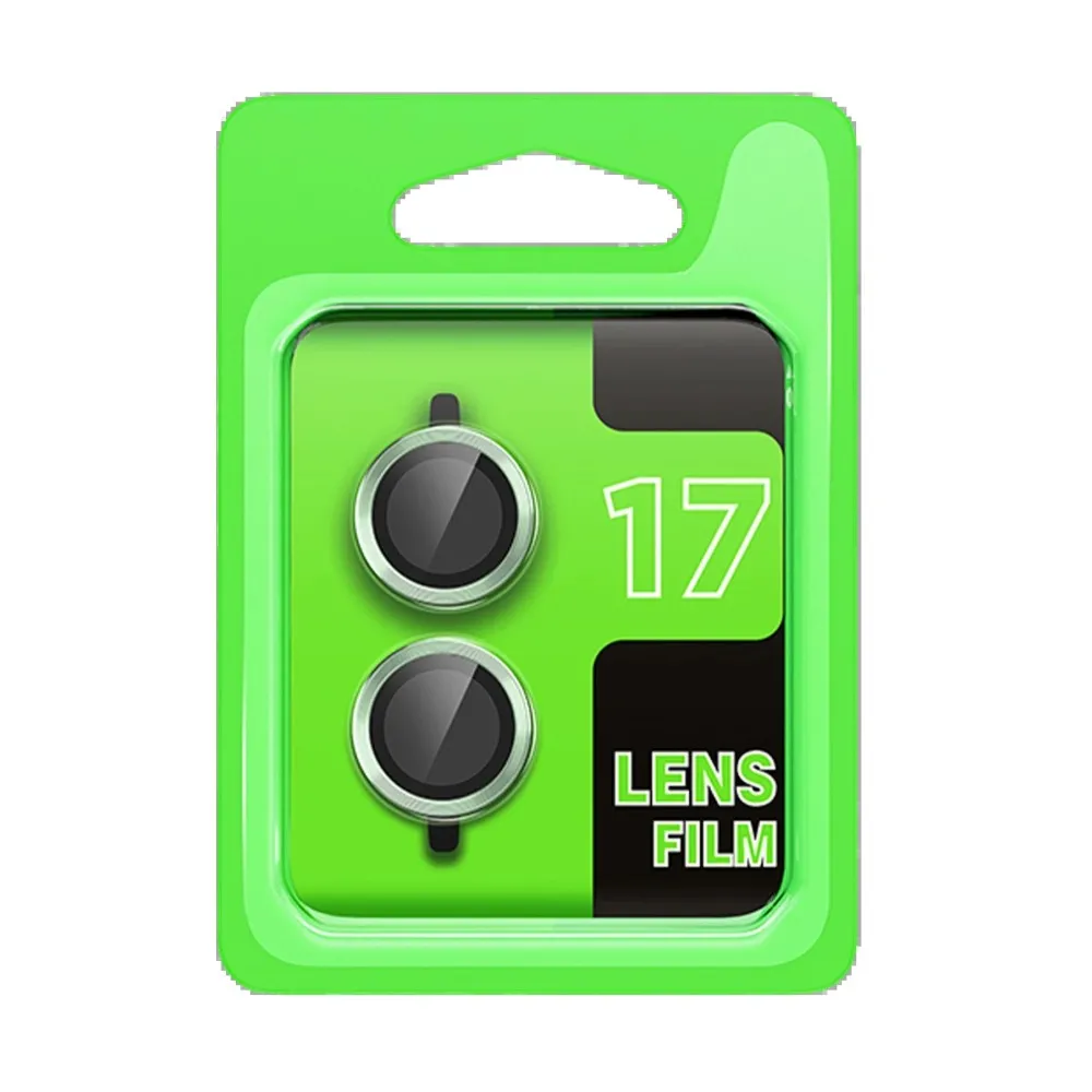 Newface Apple Iphone 17 Raze Metal Kamera Lens - Açık Yeşil