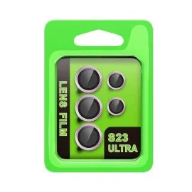 Newface Samsung Galaxy S23 Ultra Raze Metal Kamera Lens - Lila