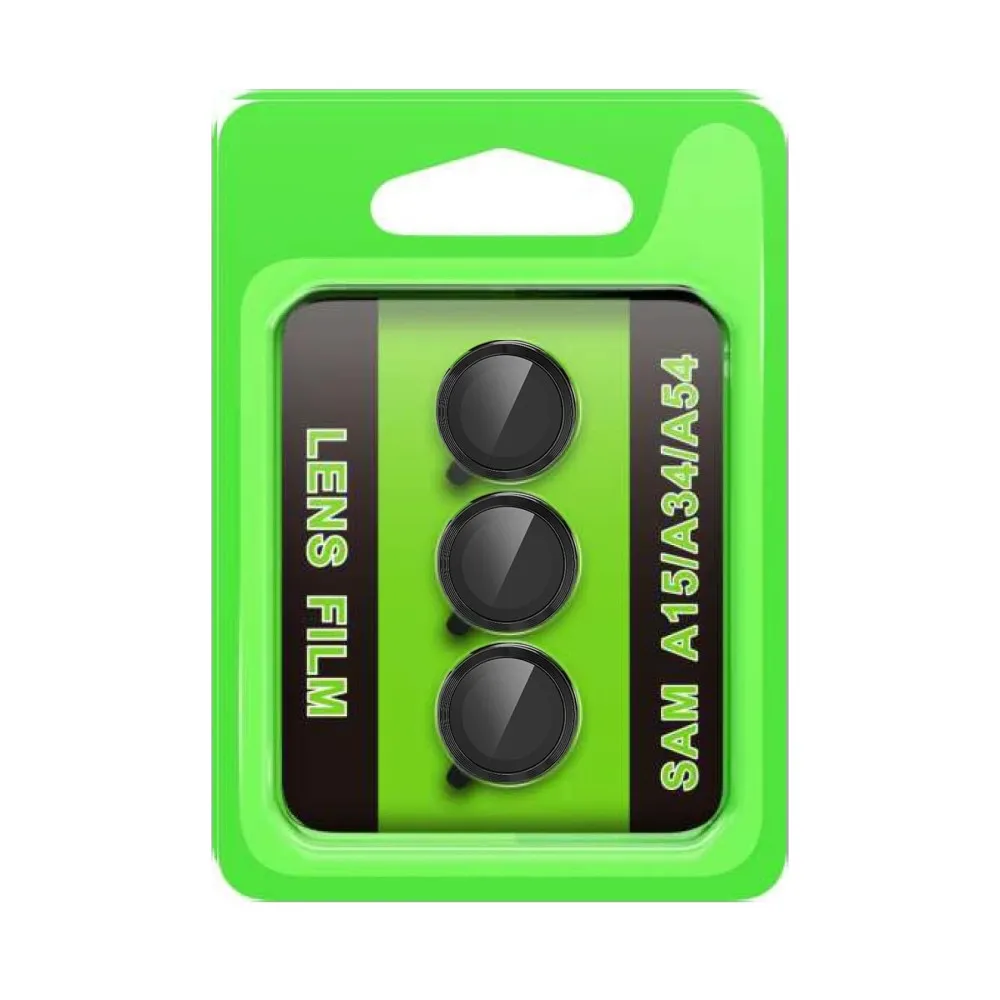 Newface Samsung Galaxy A15 4G Raze Metal Kamera Lens - Siyah