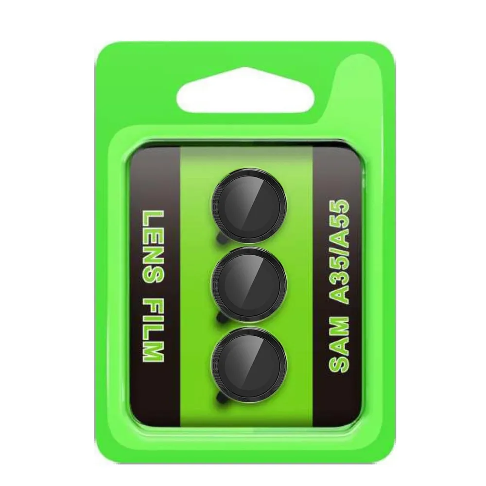 Newface Samsung Galaxy A35 5G Raze Metal Kamera Lens - Siyah