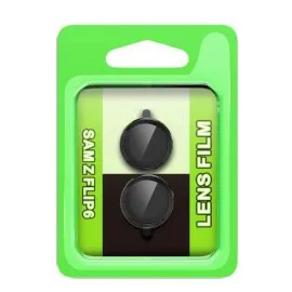 Newface Samsung Galaxy Z Flip 6 Raze Metal Kamera Lens - Siyah