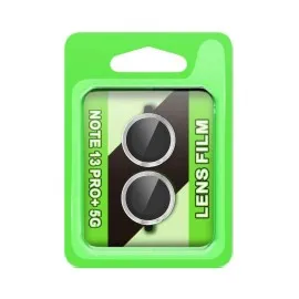 Newface Xiaomi Redmi Note 13 Pro Plus Raze Metal Kamera Lens - Gümüş