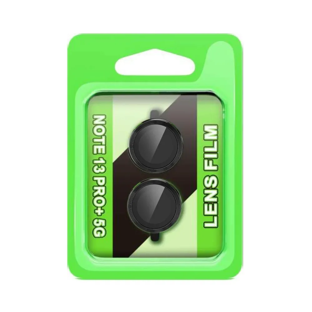 Newface Xiaomi Redmi Note 13 Pro Plus Raze Metal Kamera Lens - Siyah